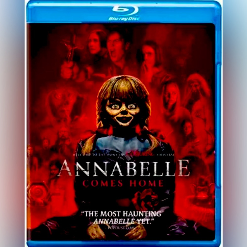 Annabelle Comes Home (Blu-ray) - DVD -  Very Good - McKenna Grace,Madison Iseman